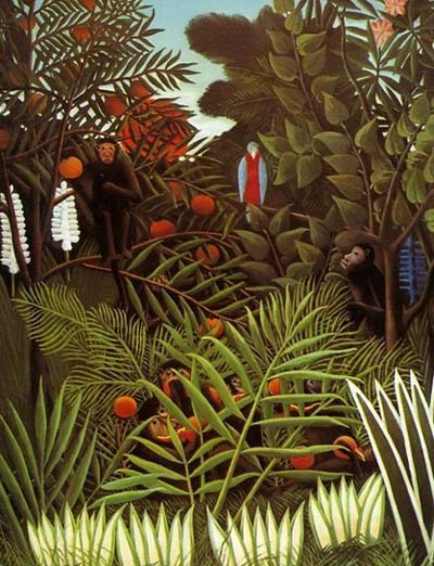 Henri Rousseau. Exotic Landscape. En sinapsis con el arte