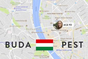 budapest mapa