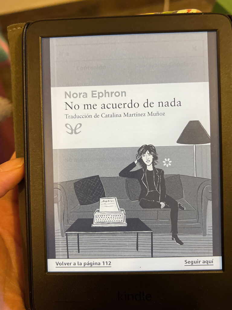 captura pantalla Kindle
