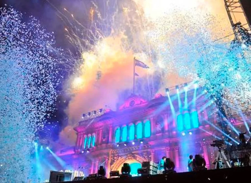 fiesta del bicentenario casa rosada