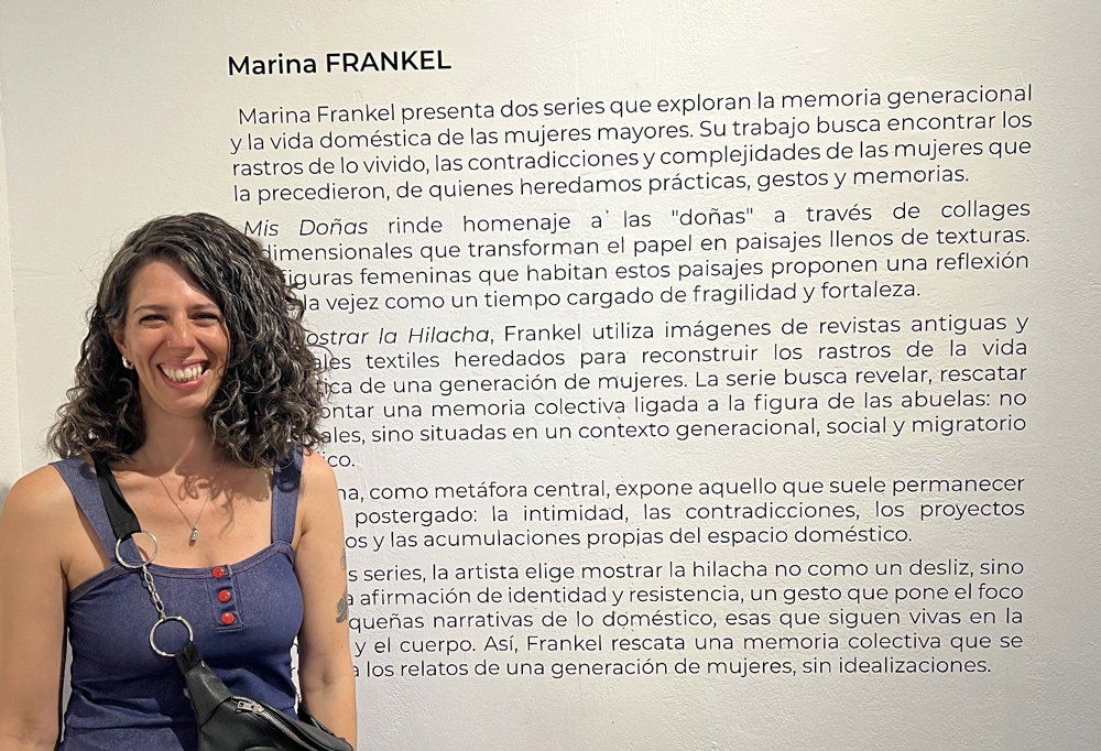 Marina Frankel. Mis Doñas y Mostrar la hilacha. Museo Provincial de Artes de La Pampa.
