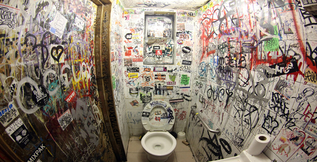 Diseño urbano. baño