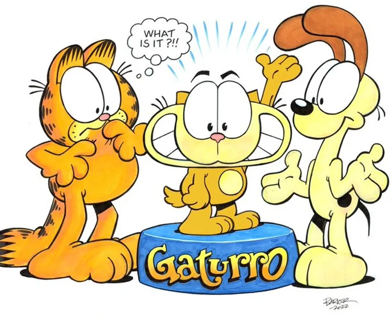 plagio nik a garfield