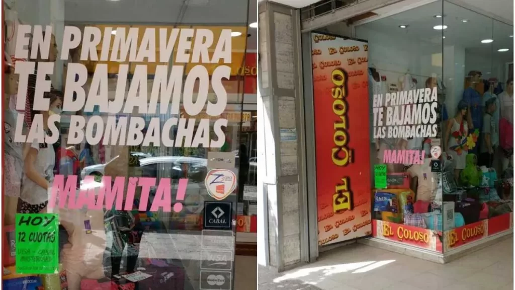 diseño publicidad machista, te bajamos las bombachas mamita