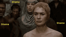 shame game of thrones gif