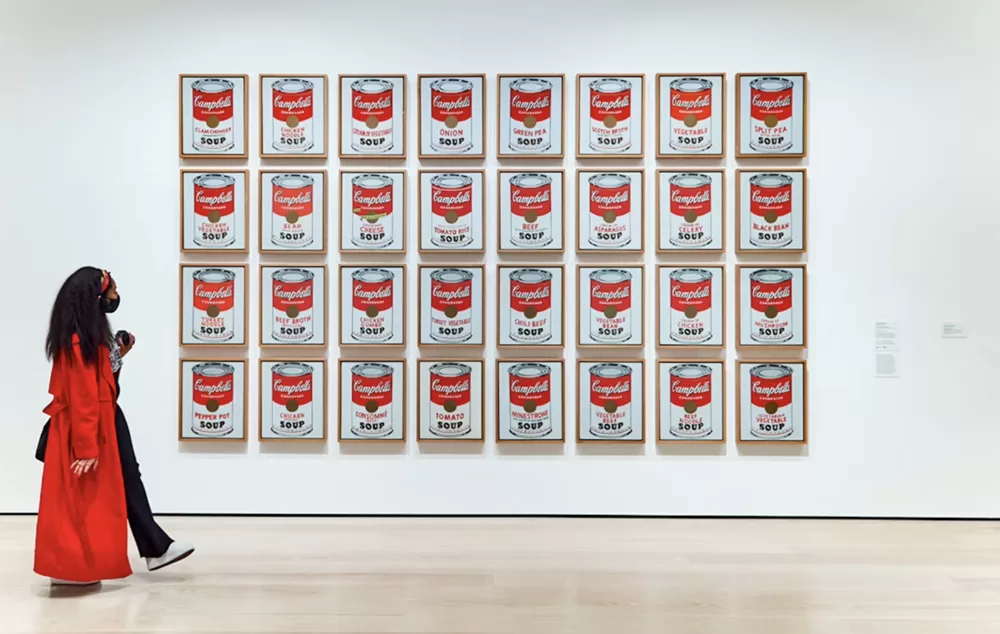 Latas warhhol MOMA